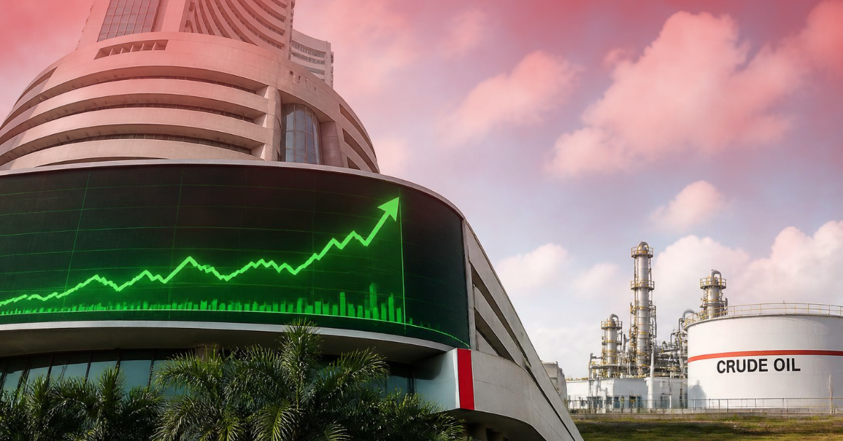 Sensex jumps over 800 points, Nifty above 22700; Oil prices rebound after 11% fall, 5 factors behind market rally
